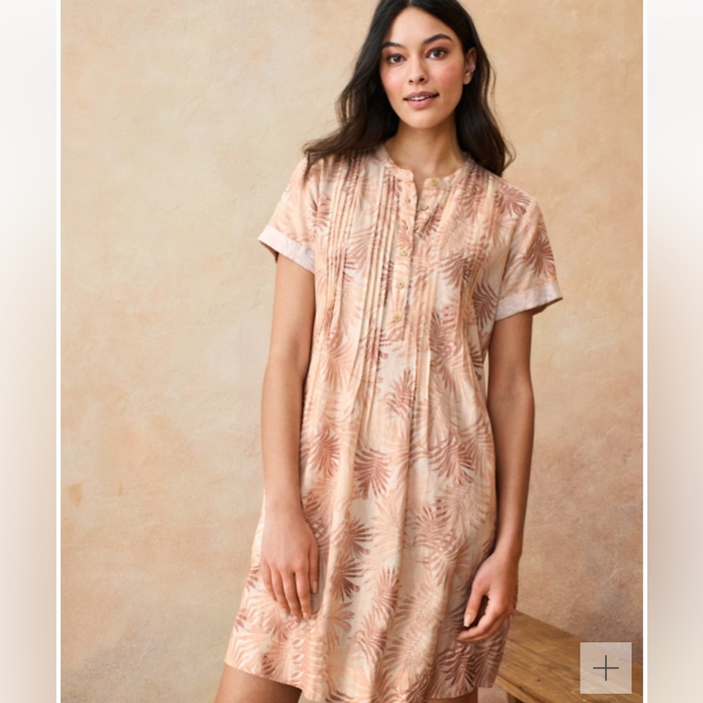 NWOT Faherty | Gemina Linen Dress XS S